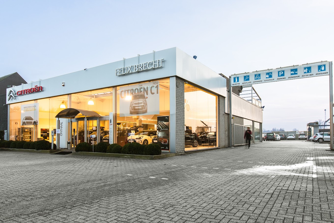 Student administratief bediende Garage Felix Brecht Groep Felix